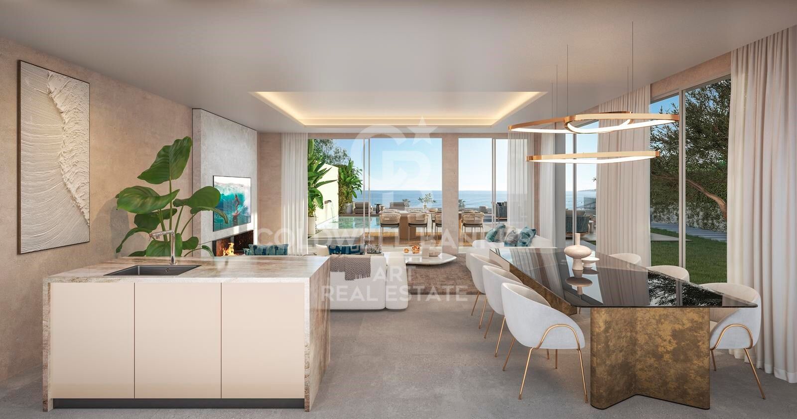 Detached villas in Mijas Costa