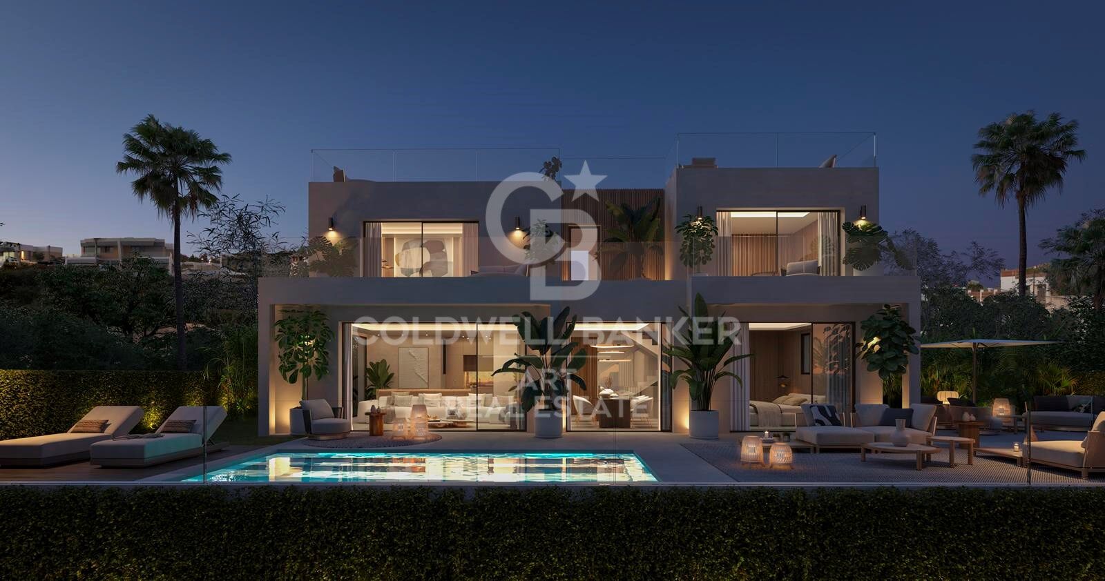 Detached villas in Mijas Costa