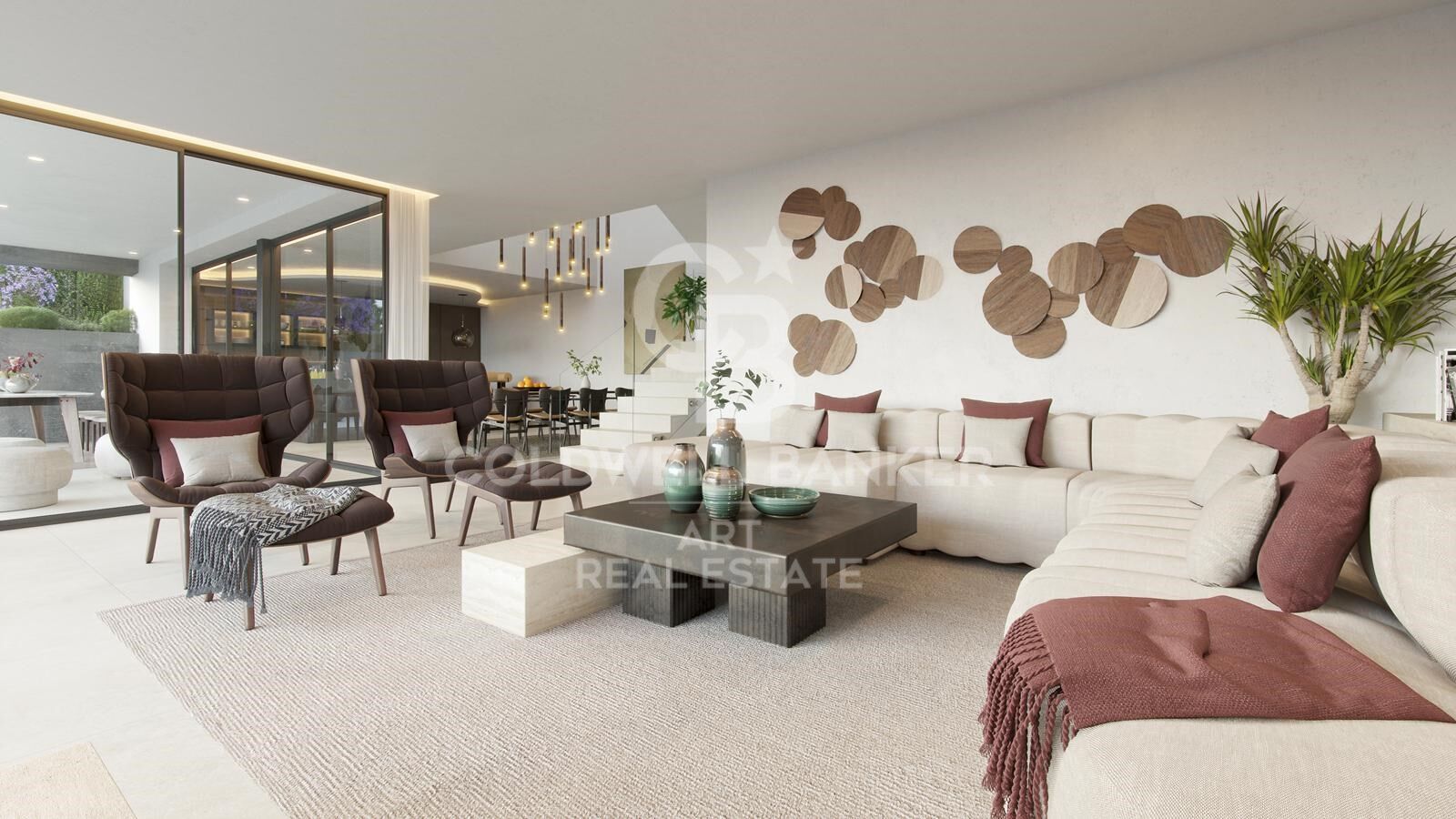 Modern villas with sea views and infinity pools near Málaga City