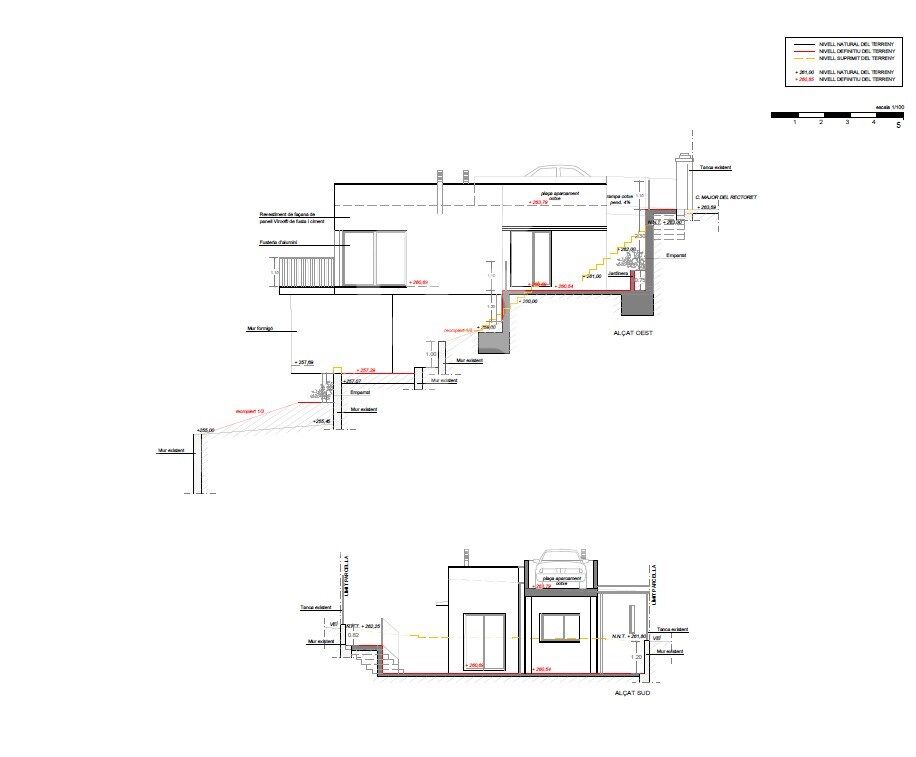 Terreno urbano con proyecto en venta en Major del Rectoret con proyecto presentado en el ayuntamiento