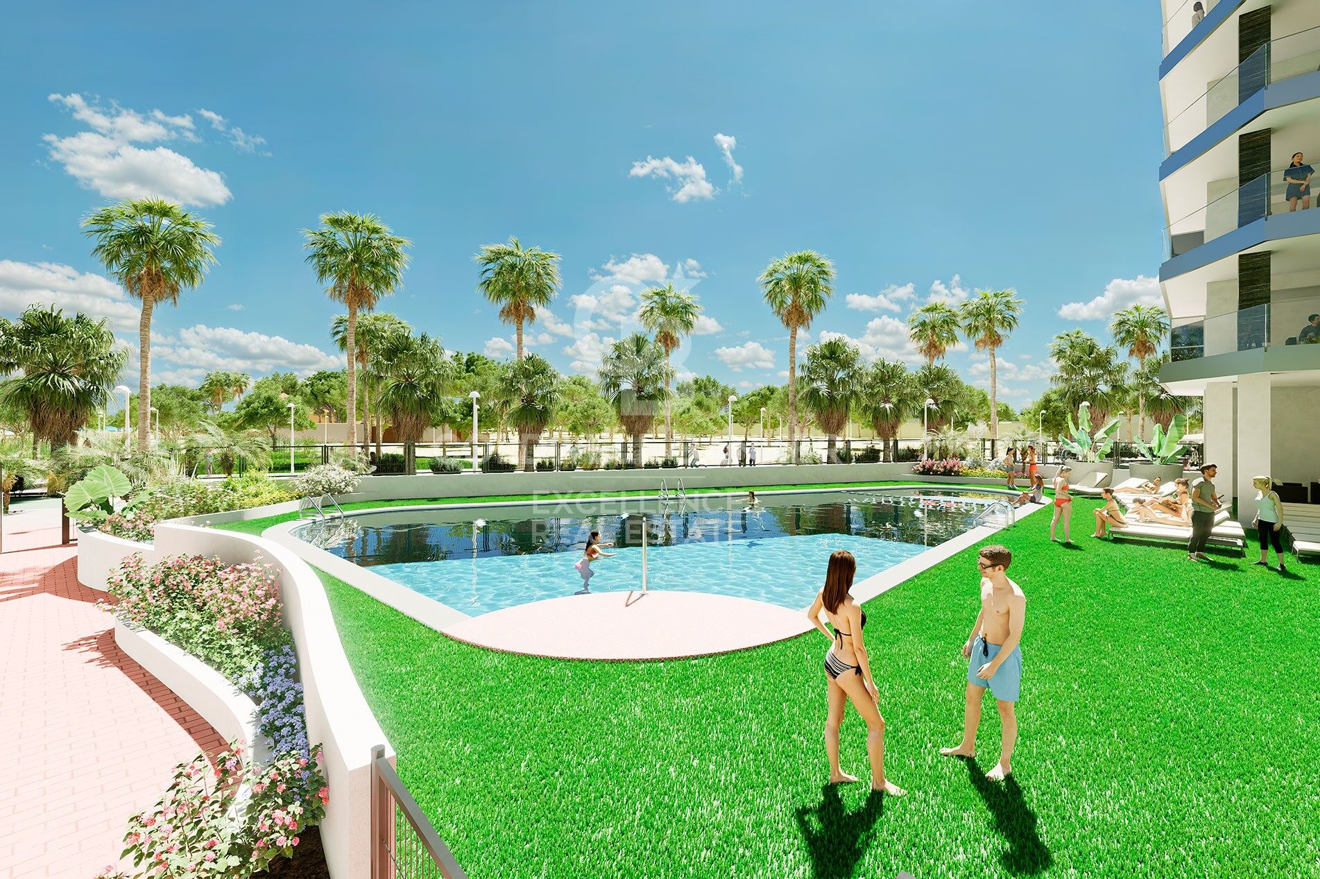Apartamentos de obra nueva en primera línea de playa en Oropesa del Mar