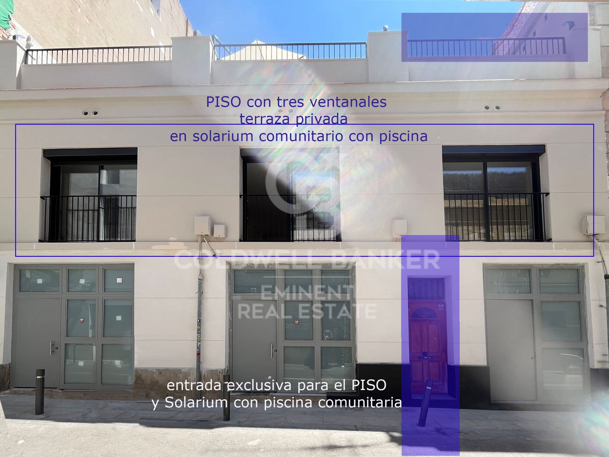 Piso P1 AMUEBLADO, de obra nueva al detalle, con terraza privada, solarium y piscina comunitaria