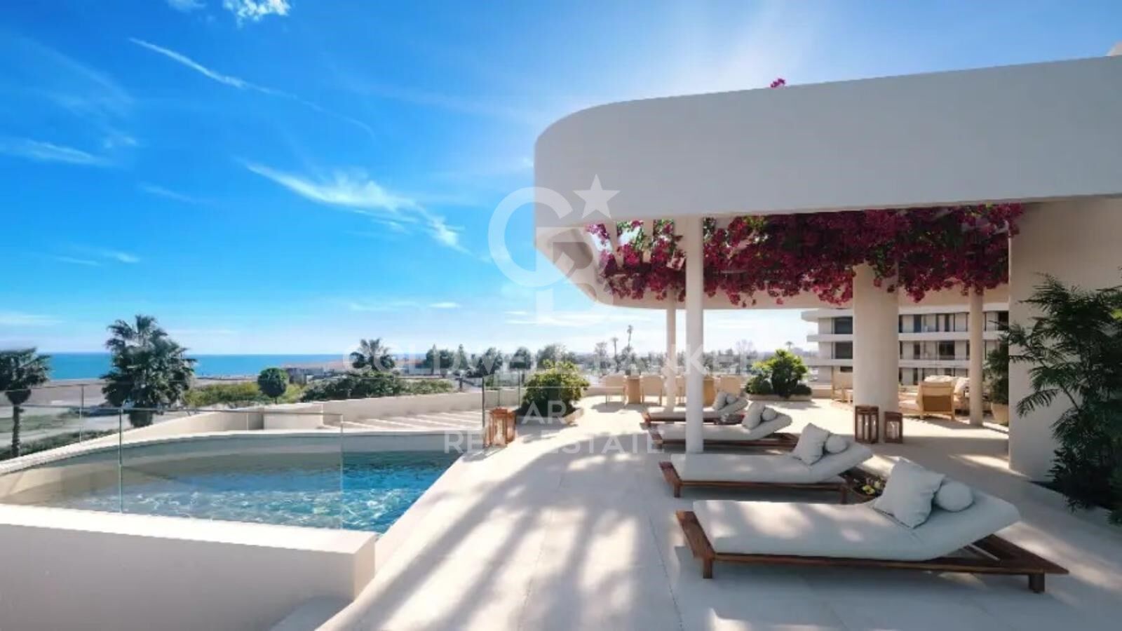 New residential complex on the beachfront in Málagal