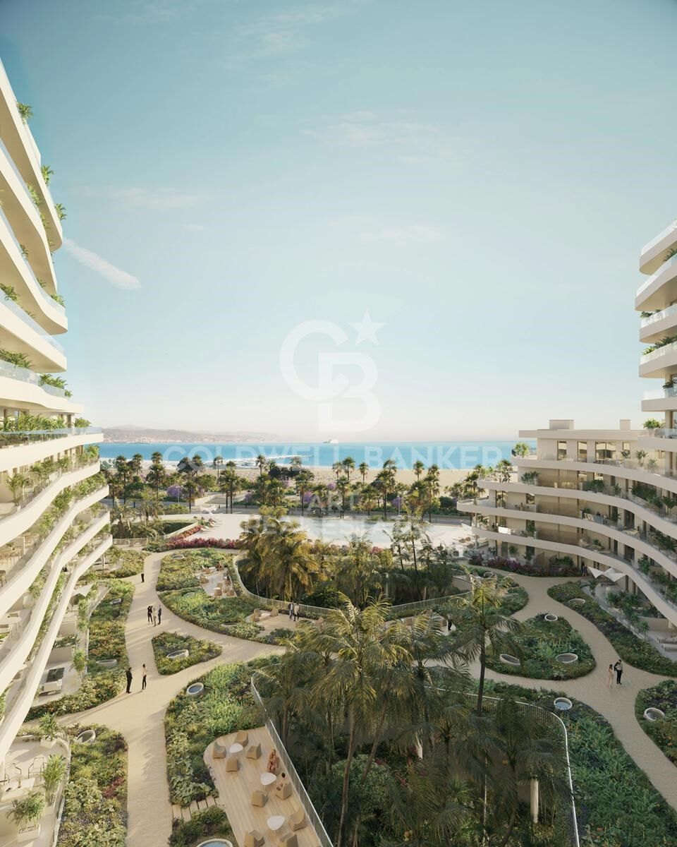 New residential complex on the beachfront in Málagal