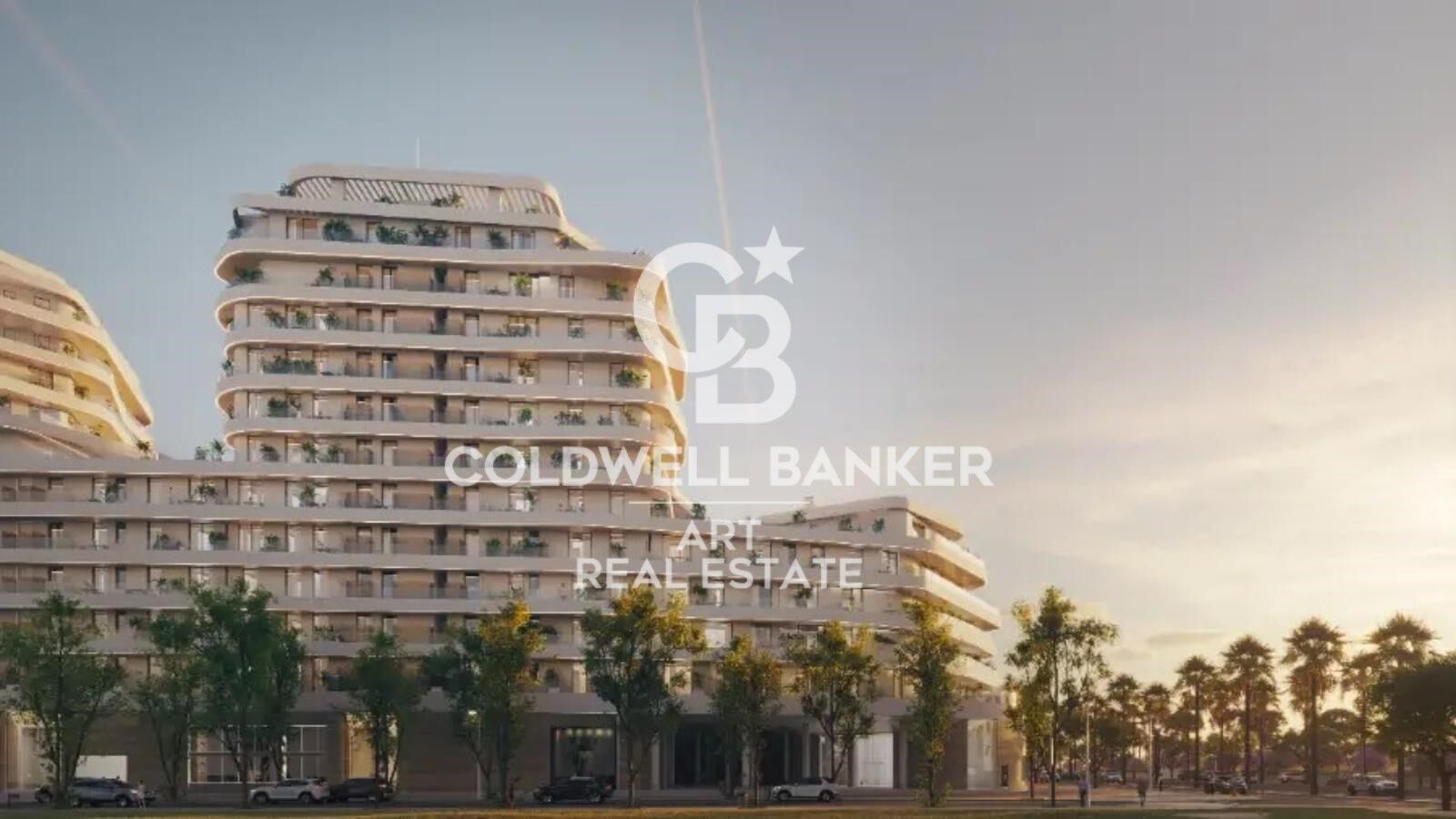 Nouveau complexe résidentiel en bord de mer à Málagal