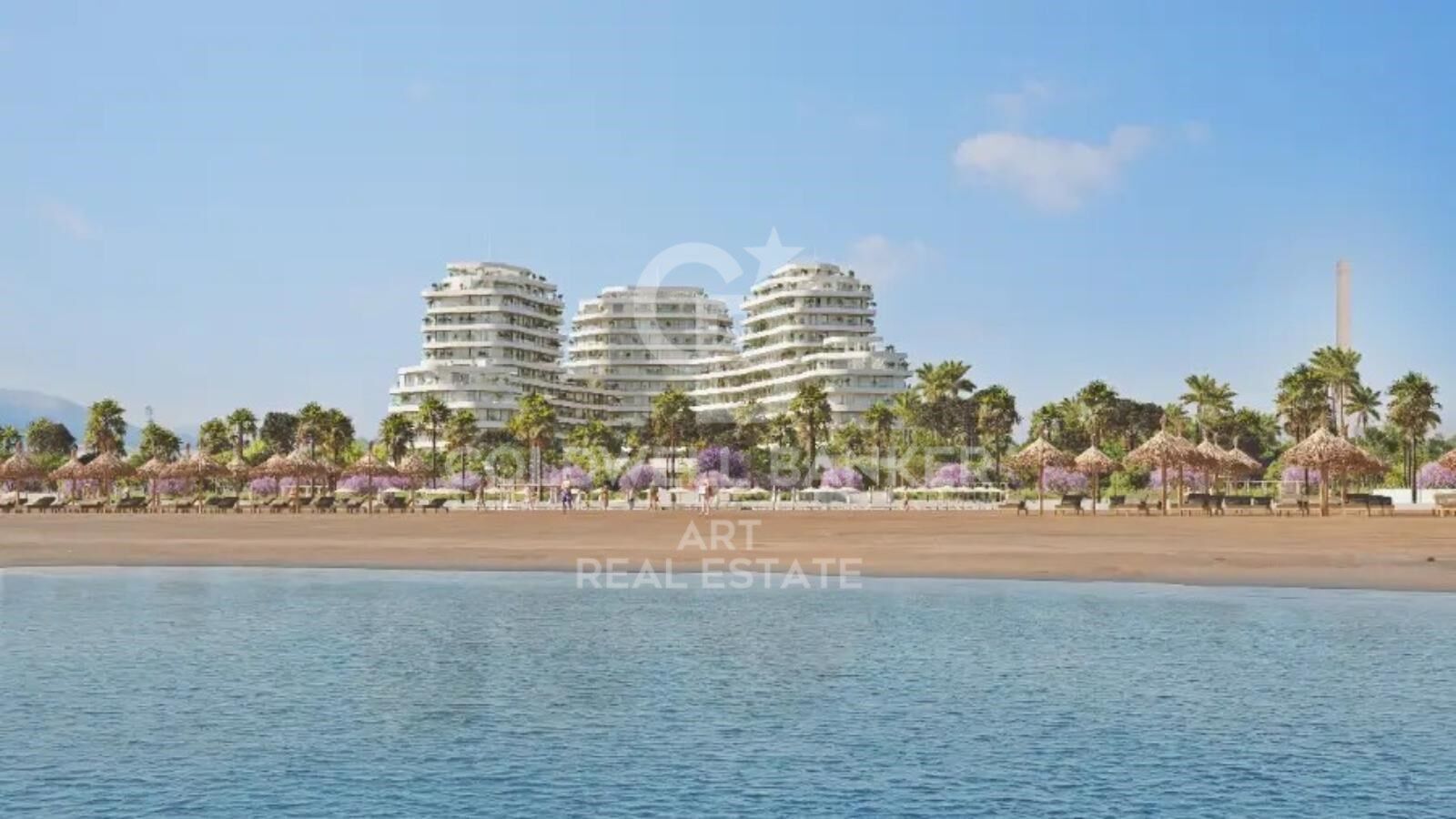 New residential complex on the beachfront in Málagal