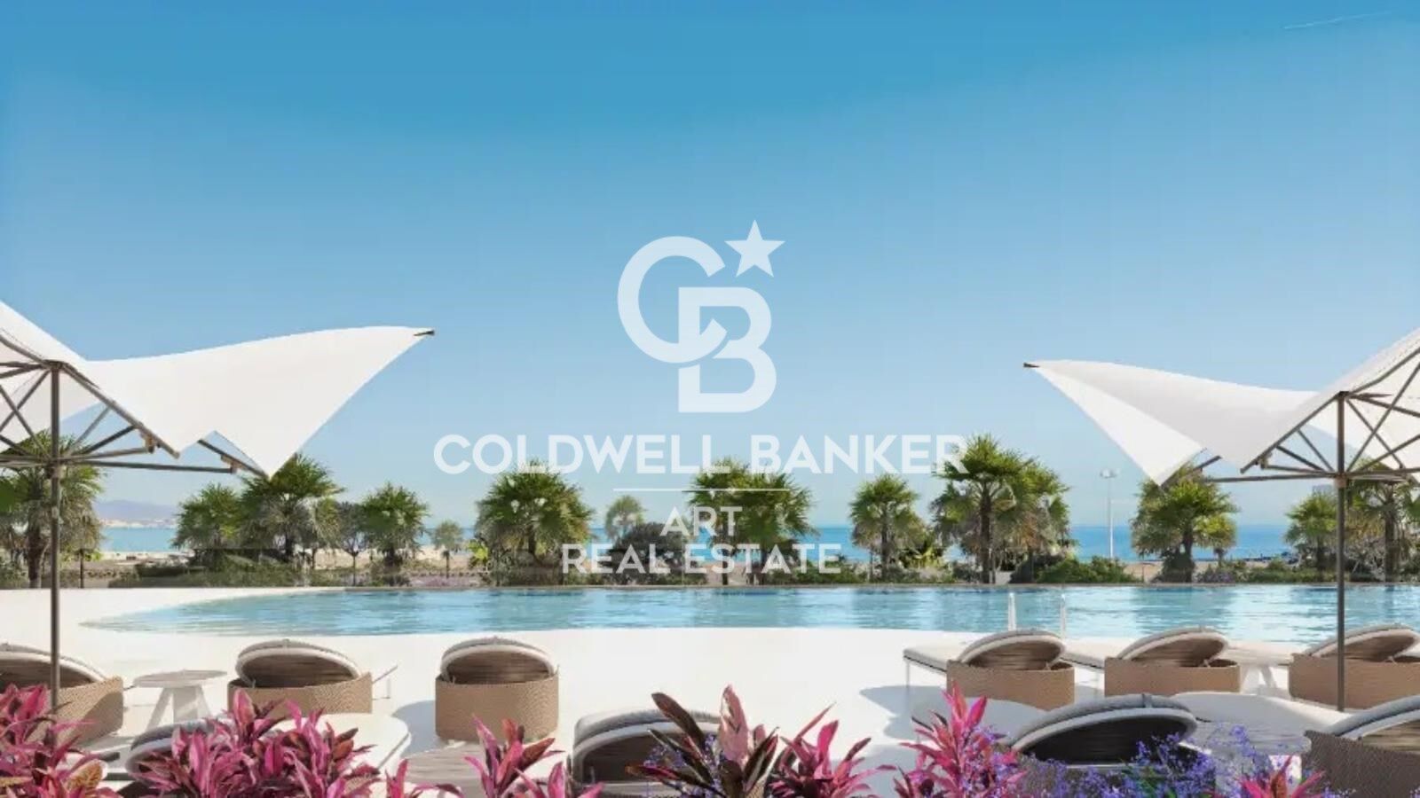 Neue Wohnanlage direkt am Strand von Málagal