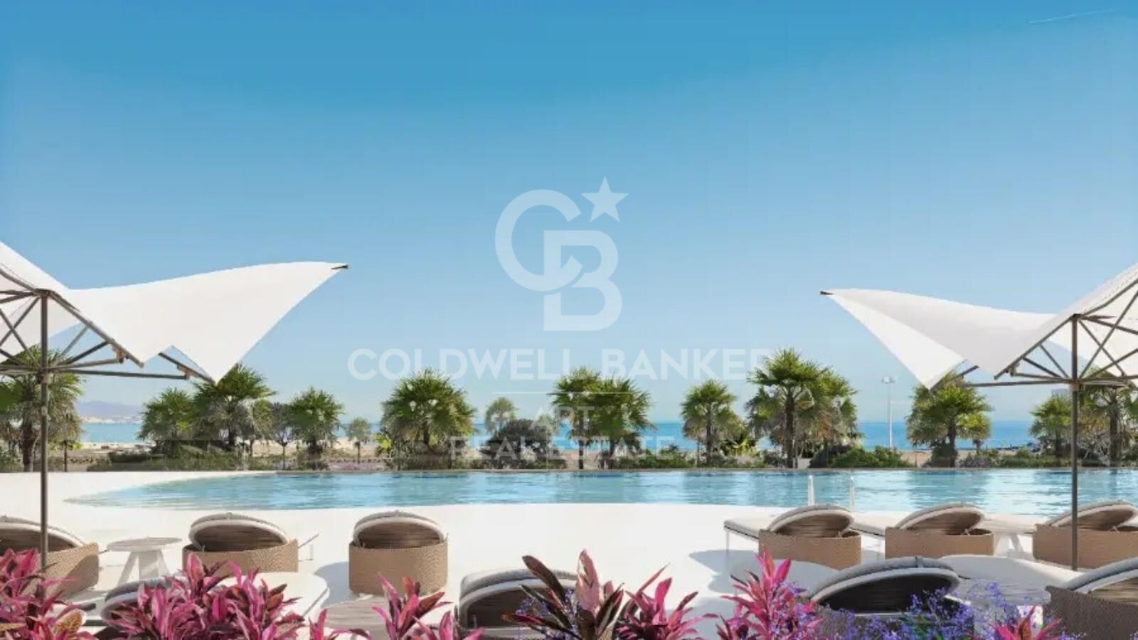 Nuevo residencial en primera línea de playa en Málaga