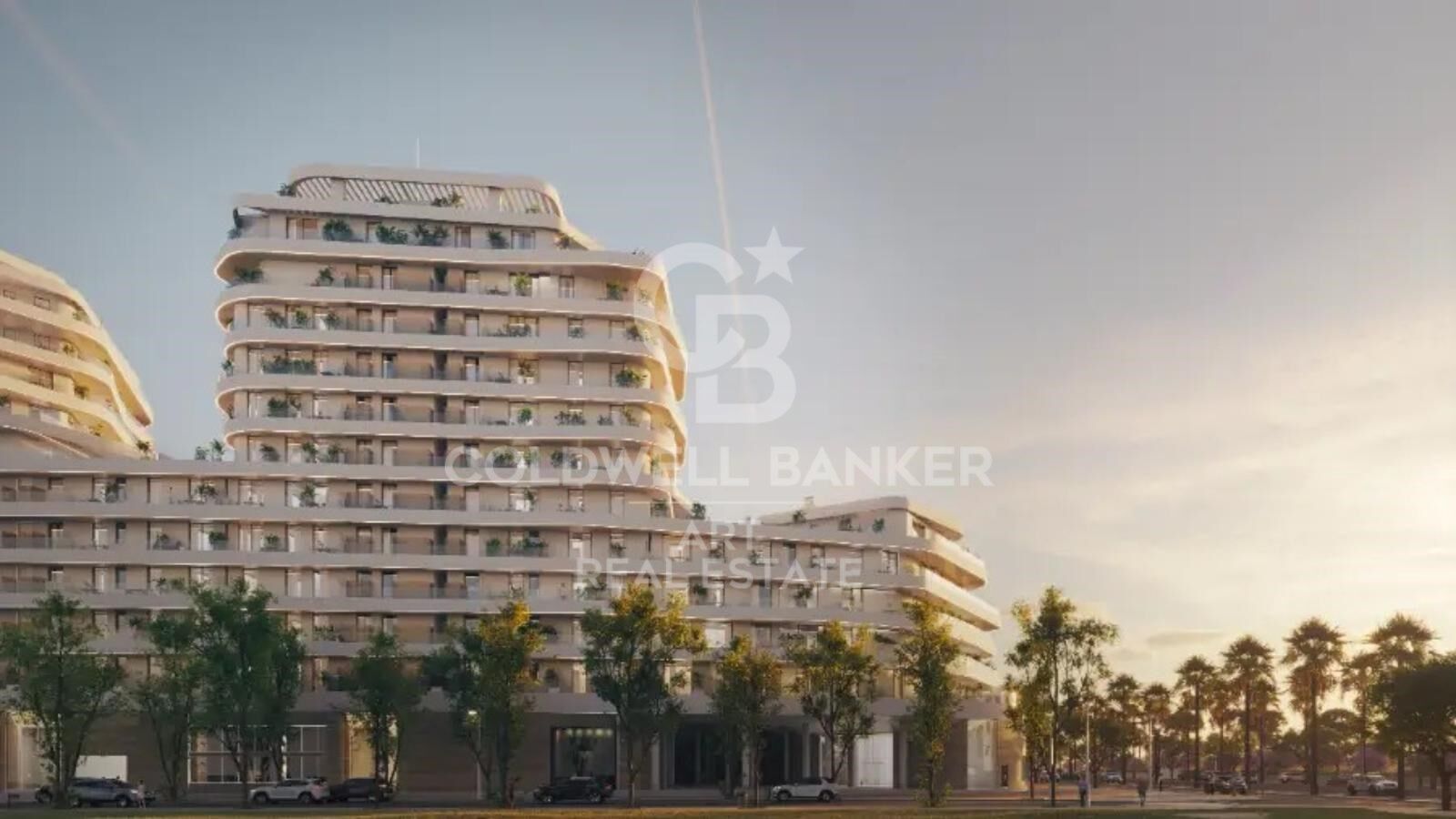 Nuevo residencial en primera línea de playa en Málaga