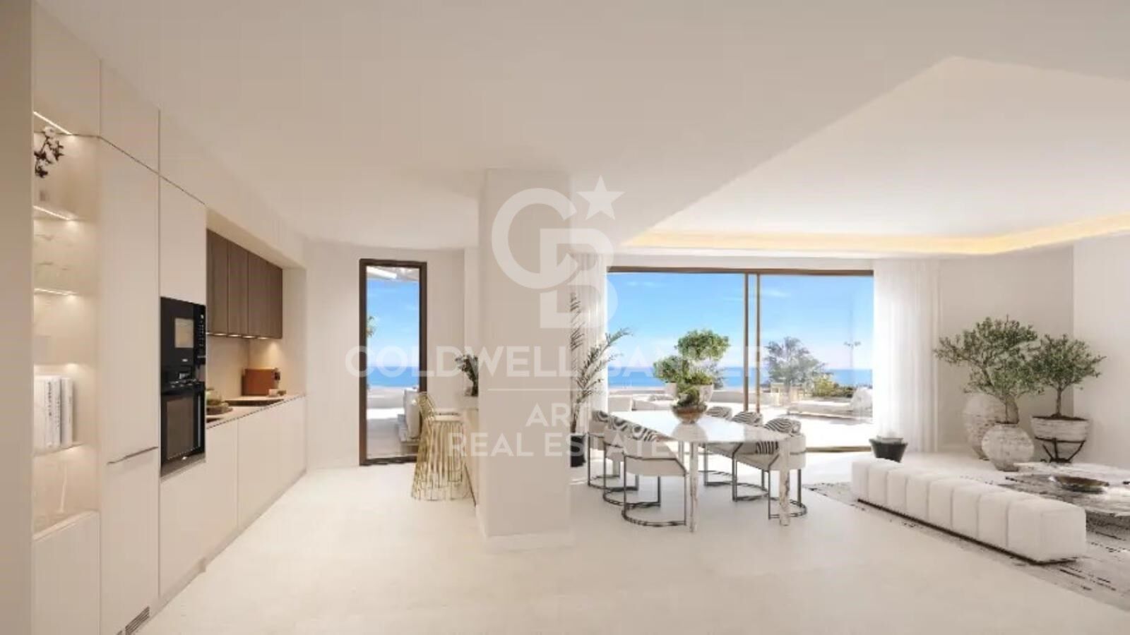 Nuevo residencial en primera línea de playa en Málaga
