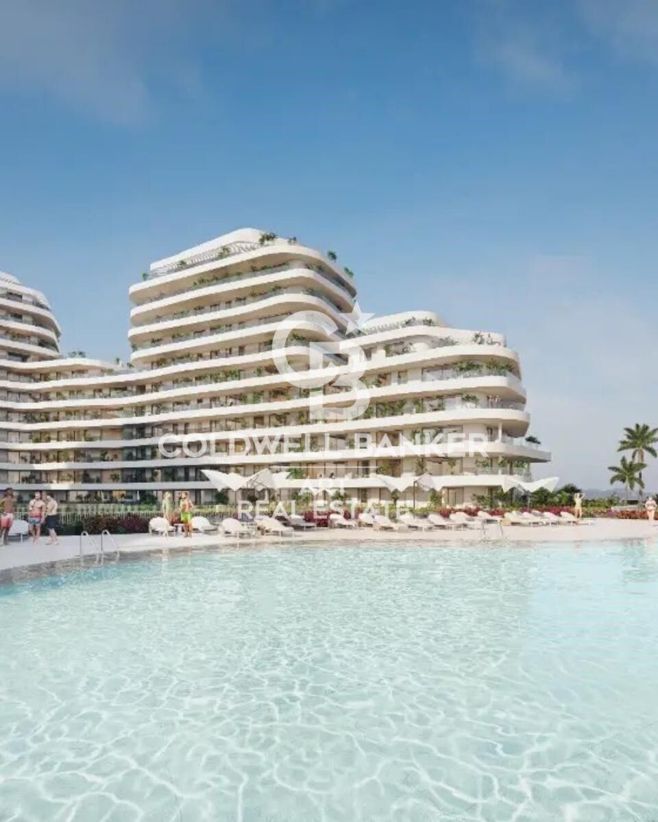 Neue Wohnanlage direkt am Strand von Málagal