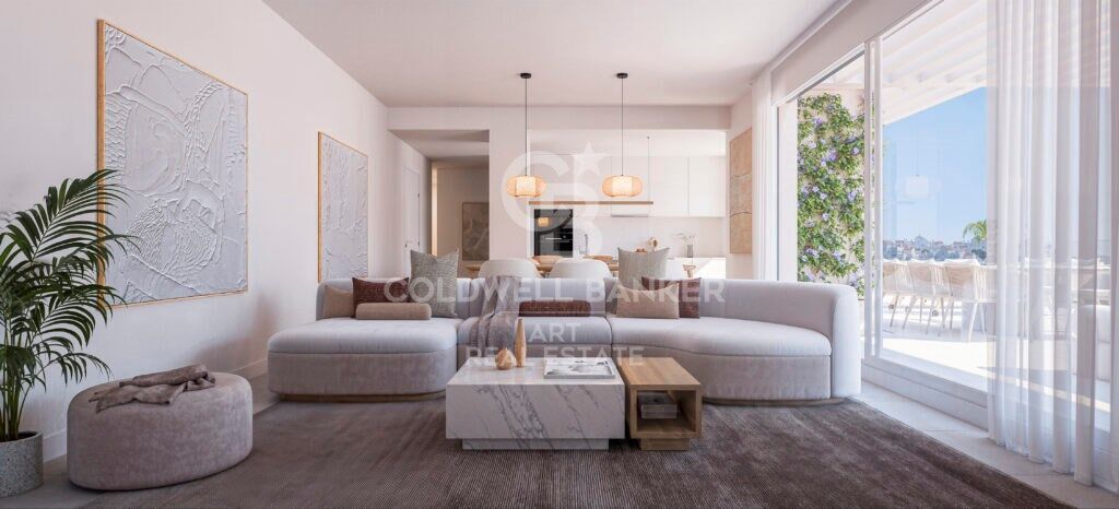 Newly built homes with spectacular views of Estepona Bay