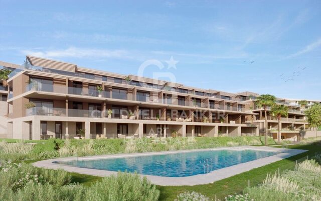 Neu gebaute Häuser mit spektakulärem Blick auf die Bucht von Estepona