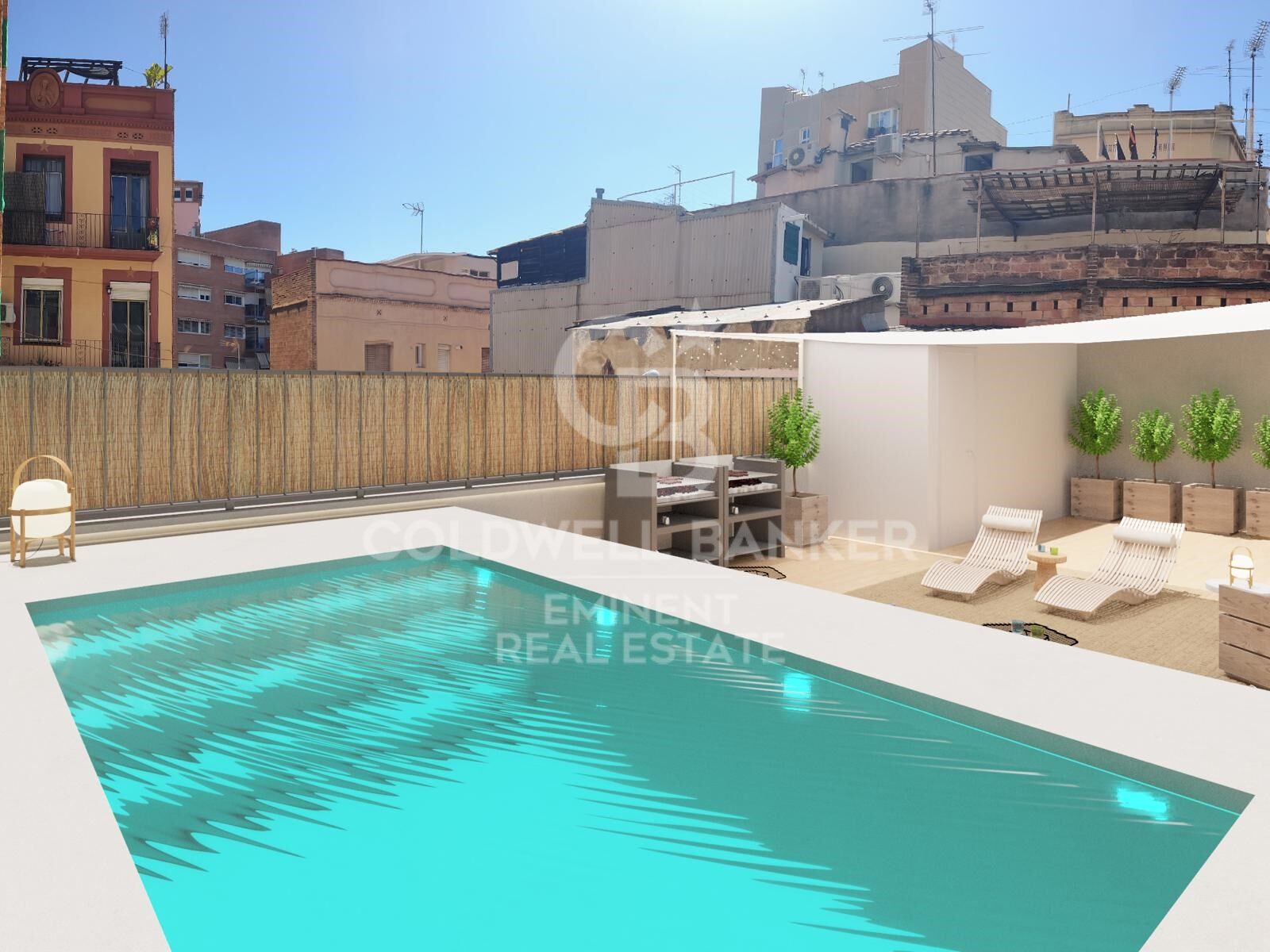 107m² Duplex with Private Terrace and Communal Pool - Sants