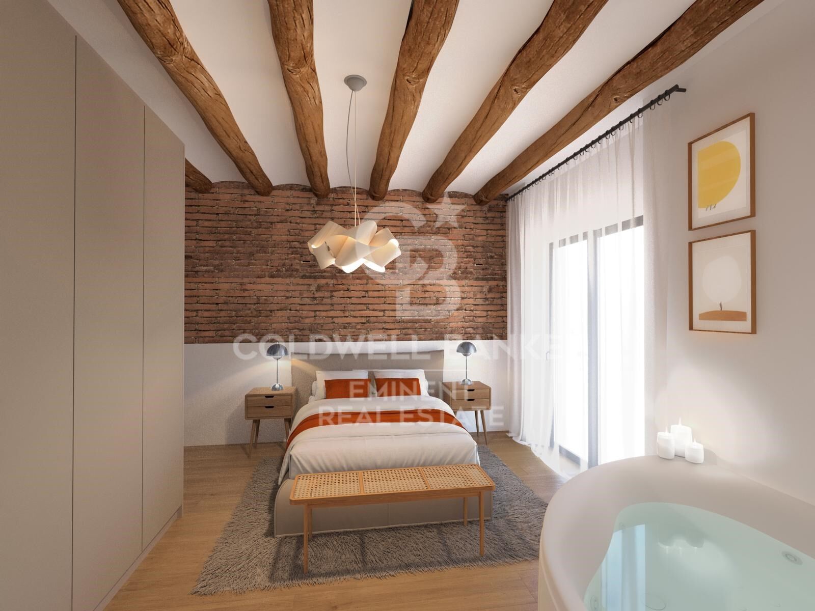 Duplex de 107 m² avec Terrasse Privée et Piscine Commune - Sants