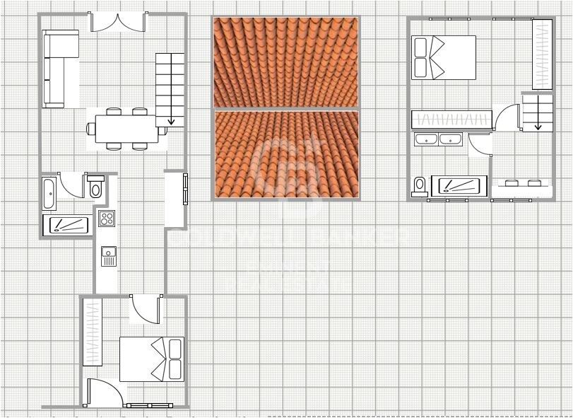 96 m² Duplex mit Privater Terrasse und Gemeinschaftspool - Sants