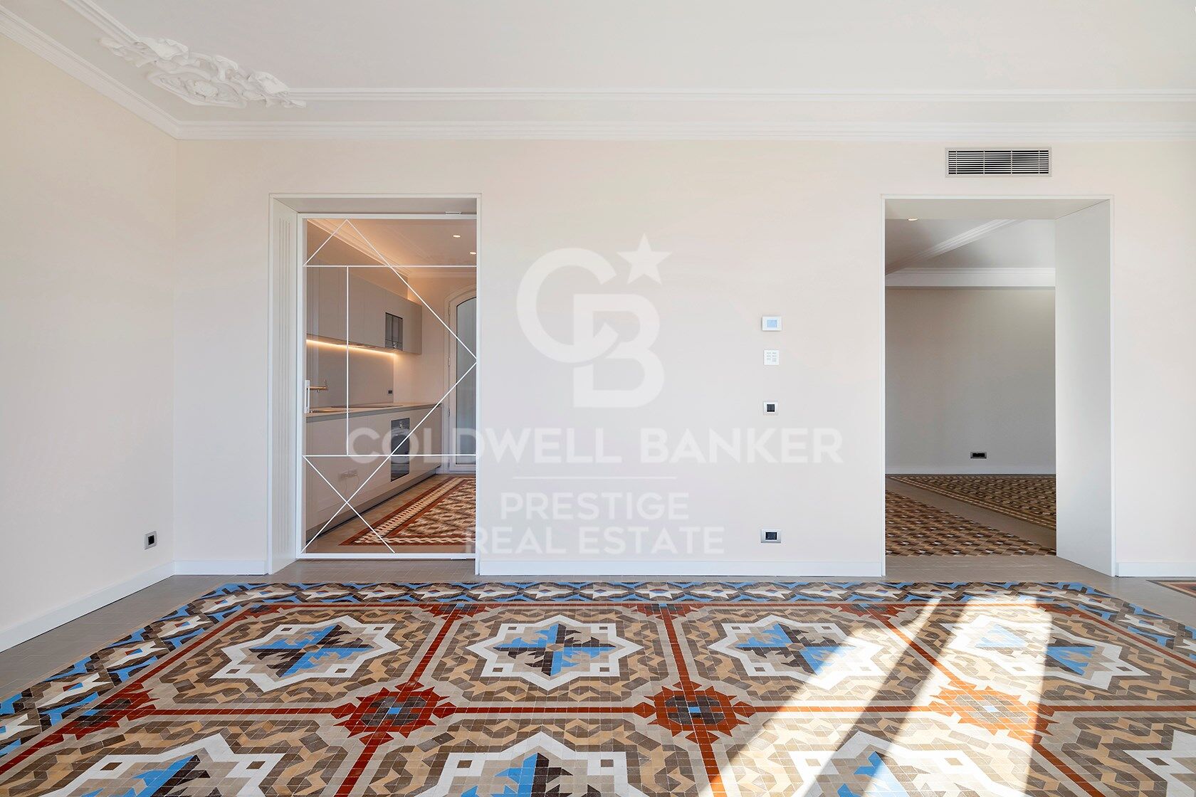 Dernières unités face au Port de Barcelone.