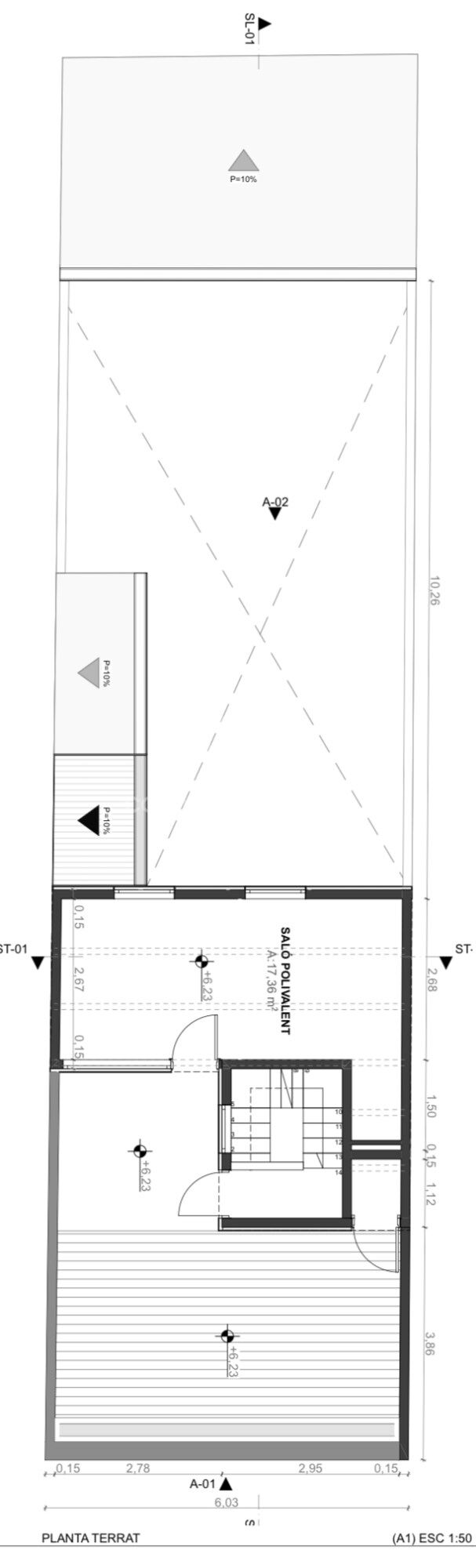 Terraced house for sale on Carrer del Foc Follet, Bon Pastor, Sant Andreu