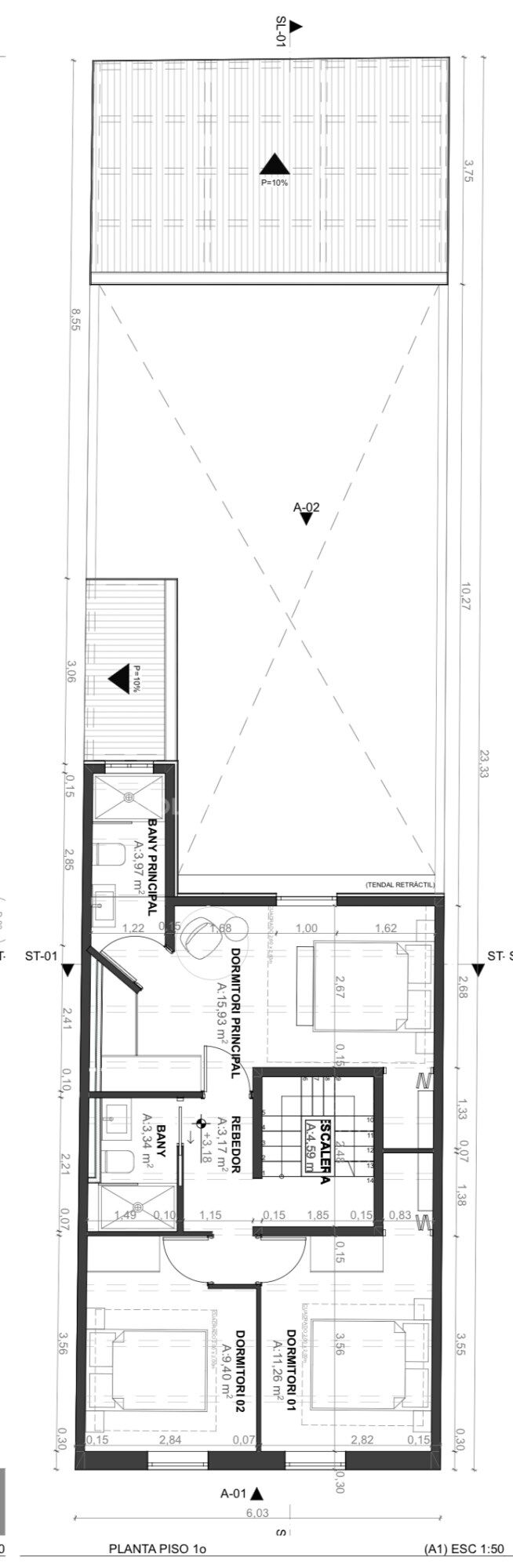 Terraced house for sale on Carrer del Foc Follet, Bon Pastor, Sant Andreu