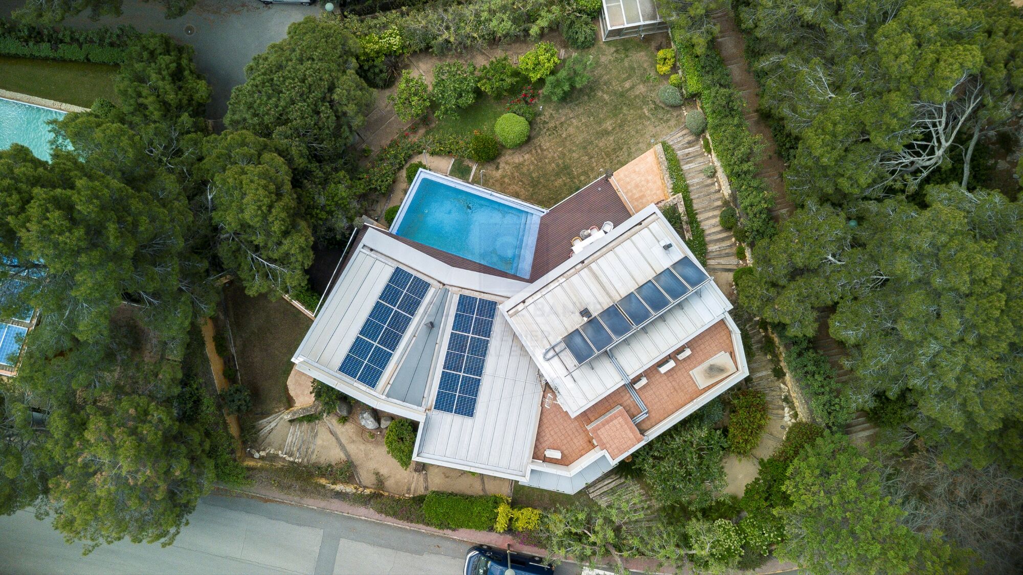 Villa contemporaine avec vue panoramique sur la mer à Tarragone