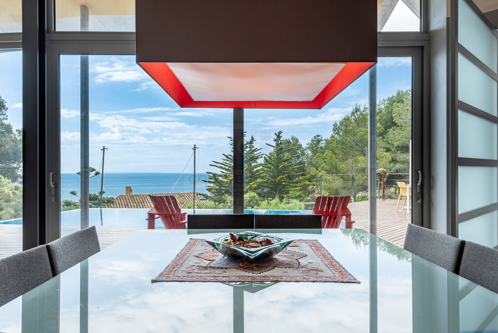 Moderne Villa mit Panoramablick auf das Meer in Tarragona