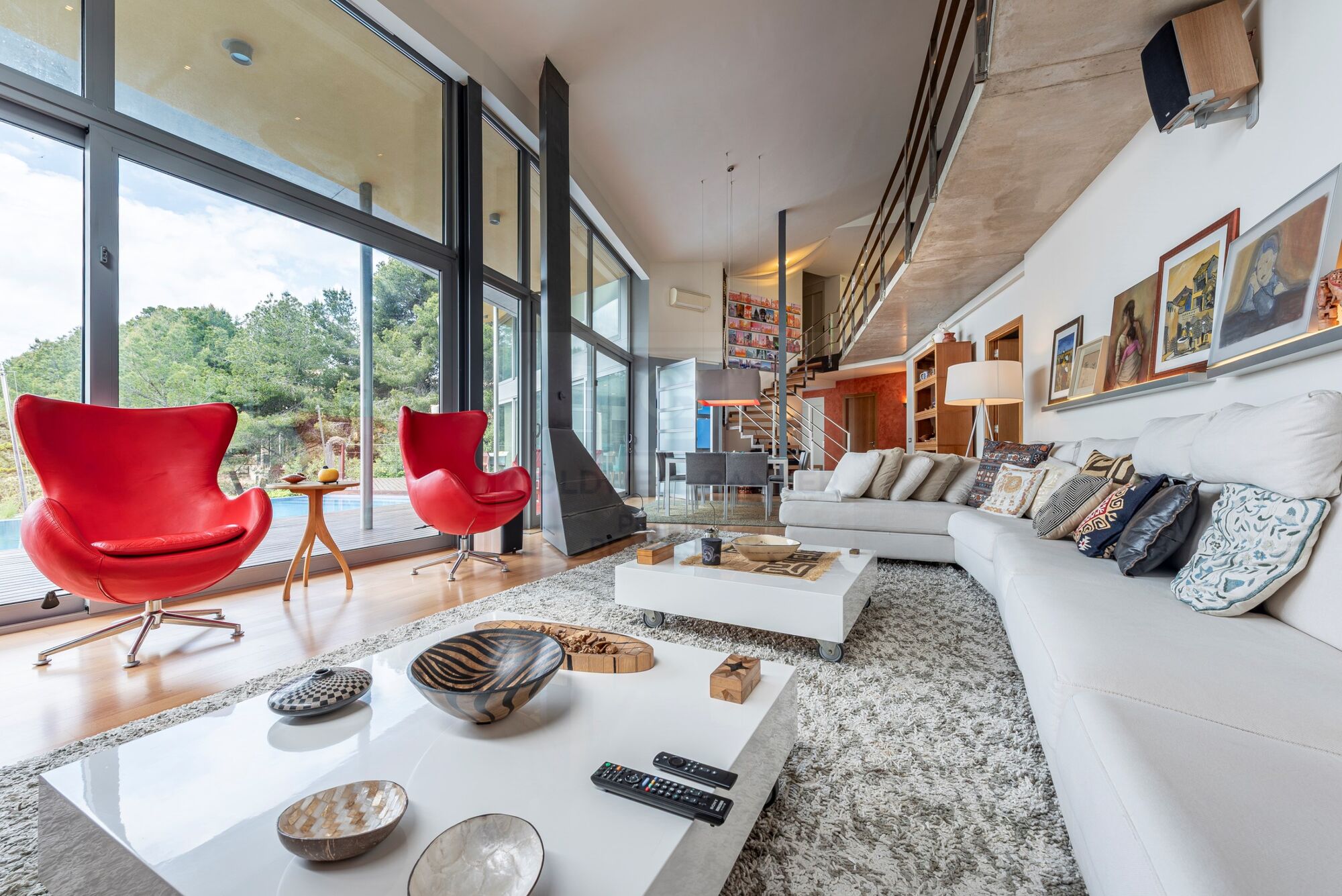 Villa contemporánea con vistas panorámicas al mar en Tarragona