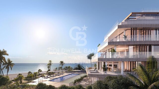 Impresionantes apartamentos de lujo en una ubicación privilegiada con acceso directo a la playa, Estepona