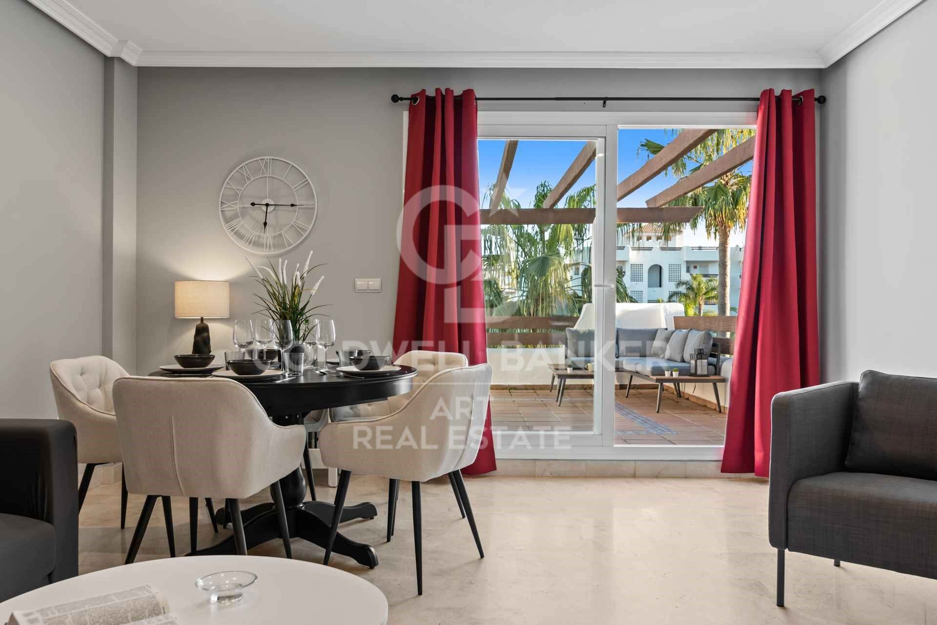 Elegantes 2-Schlafzimmer-Apartment in Selwo, Neue Goldene Meile - Estepona