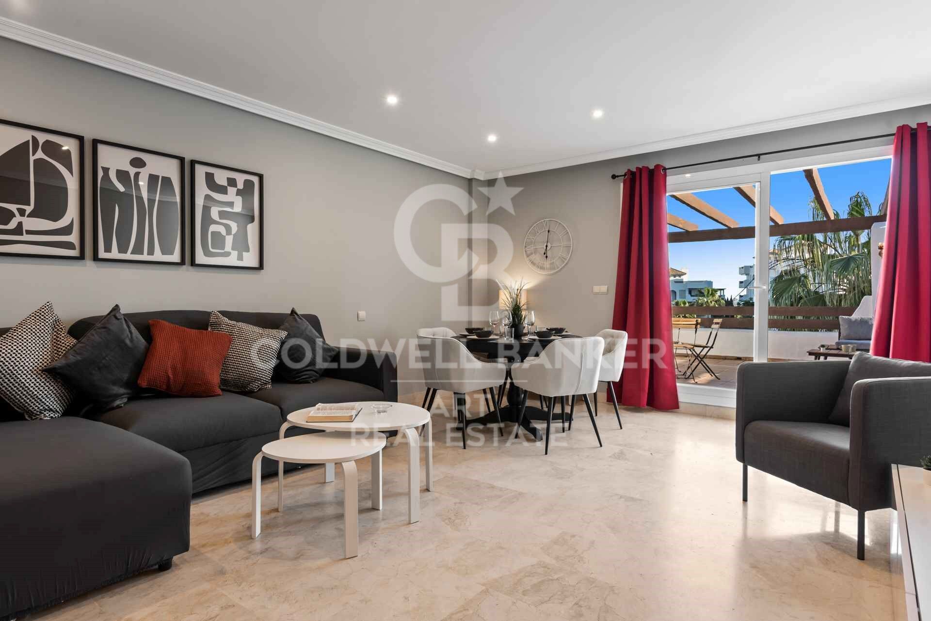 Elegantes 2-Schlafzimmer-Apartment in Selwo, Neue Goldene Meile - Estepona