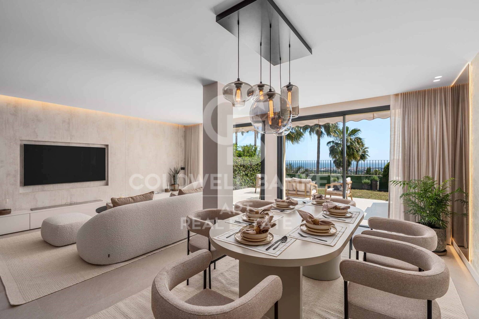 Reihenhaus mit Solarium und Meerblick in La Quinta Hills, Benahavís