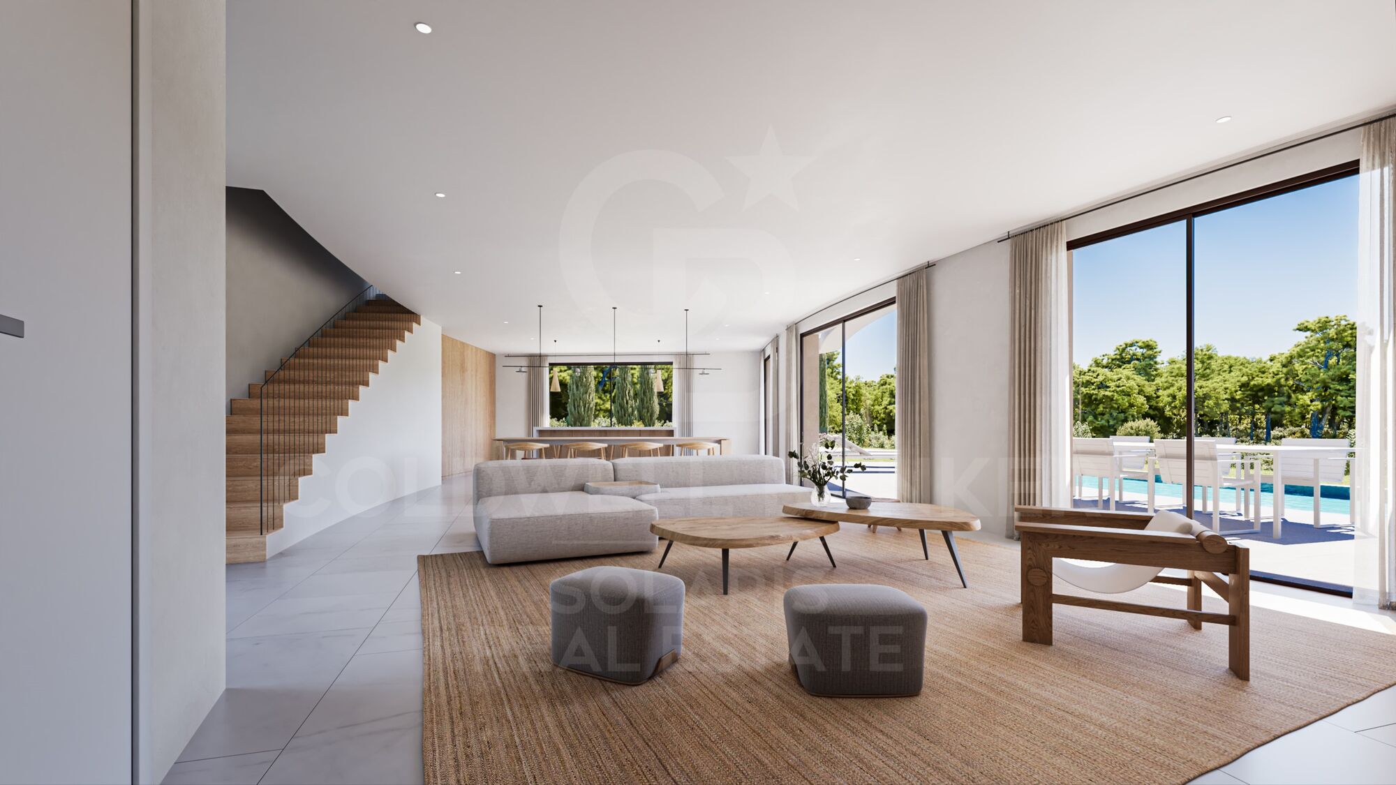 Zeitgenössische Design-Villa in Monte Olimpo, Jávea