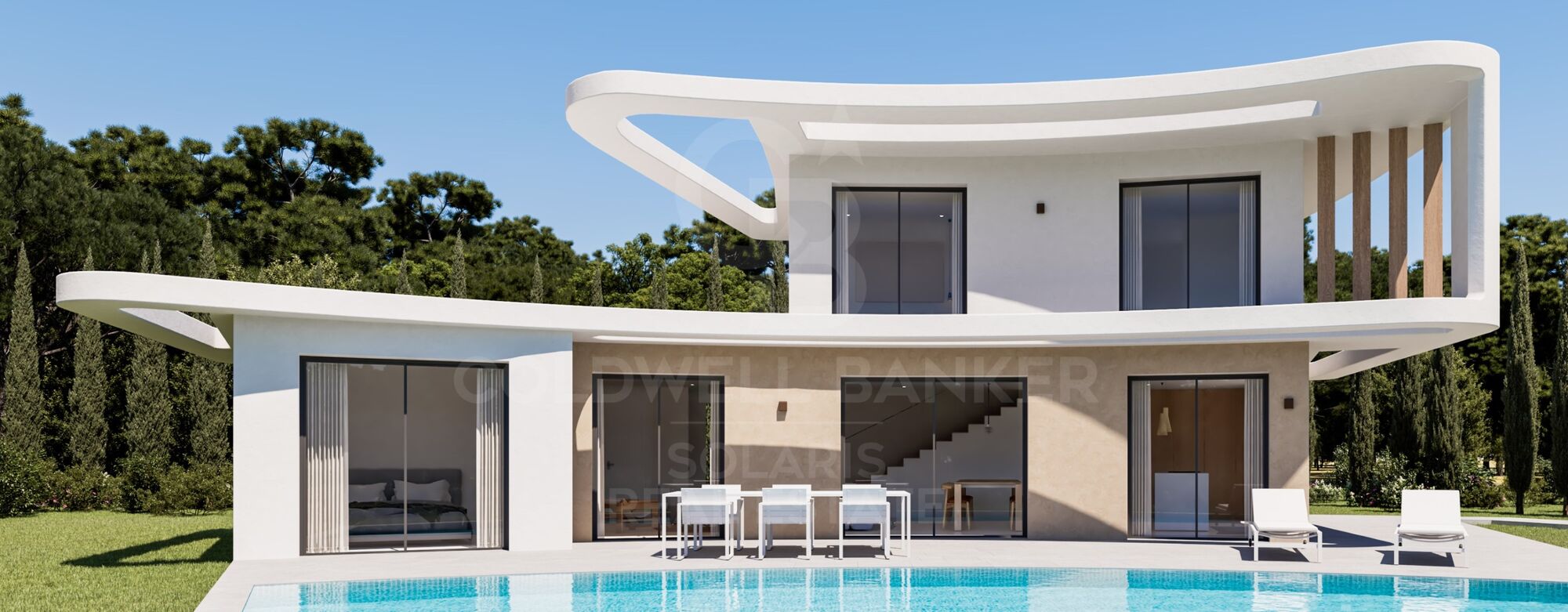 Zeitgenössische Design-Villa in Monte Olimpo, Jávea