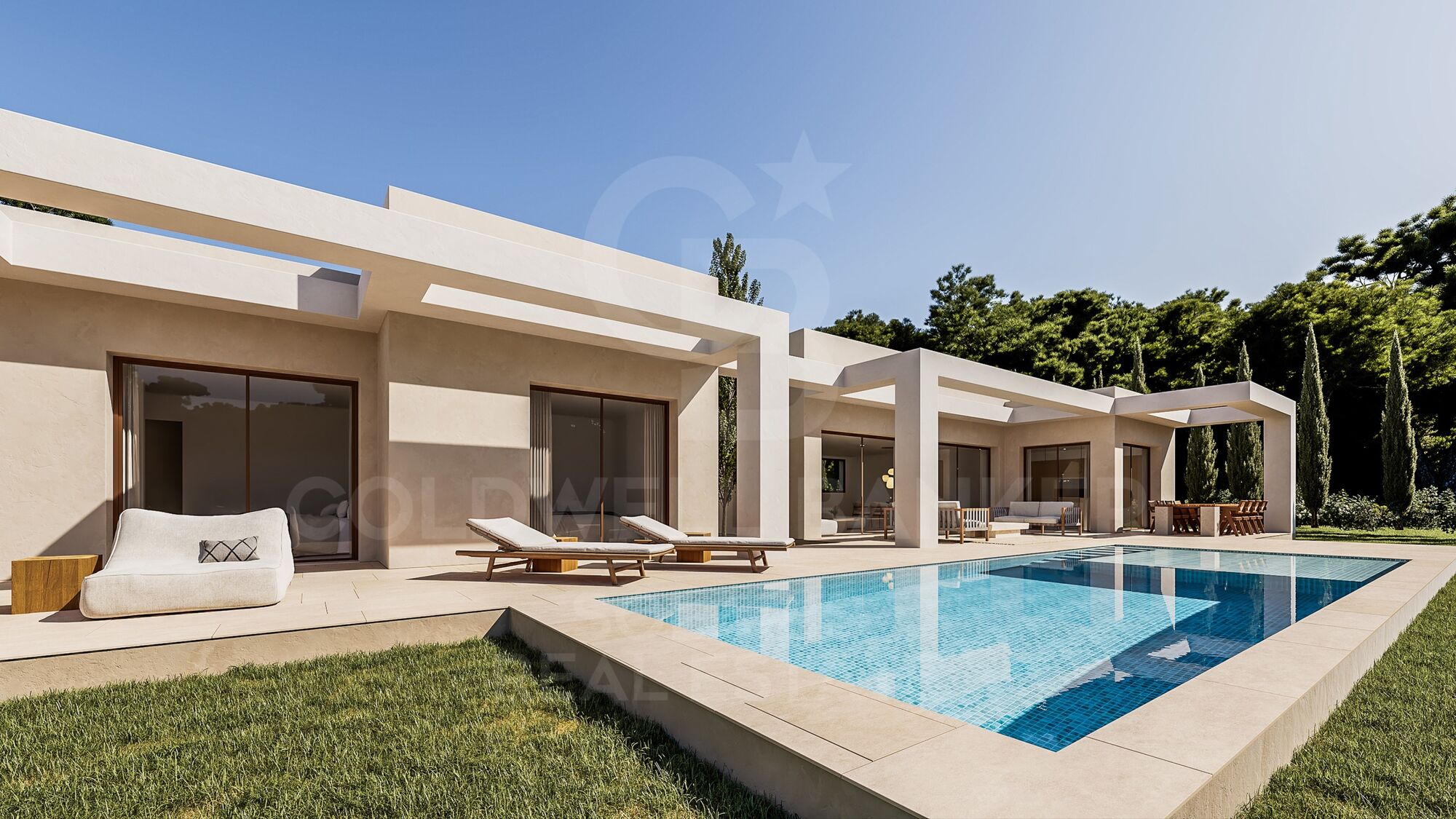 VILLA GEMINI - Exceptional design on one floor in a privileged area in Jávea
