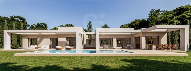VILLA GEMINI - Diseño excepcional en una sola planta en una zona privilegiada en Jávea