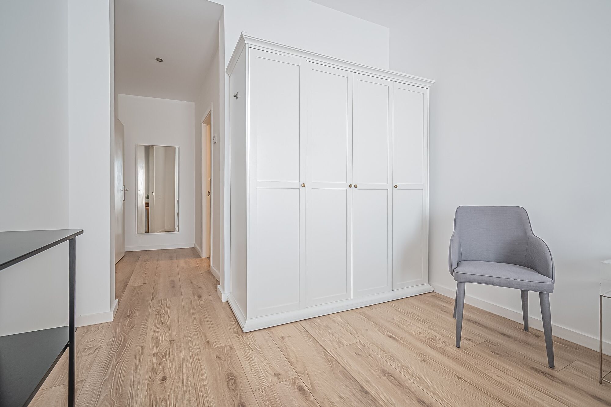 Spacious and bright apartment in a classical building