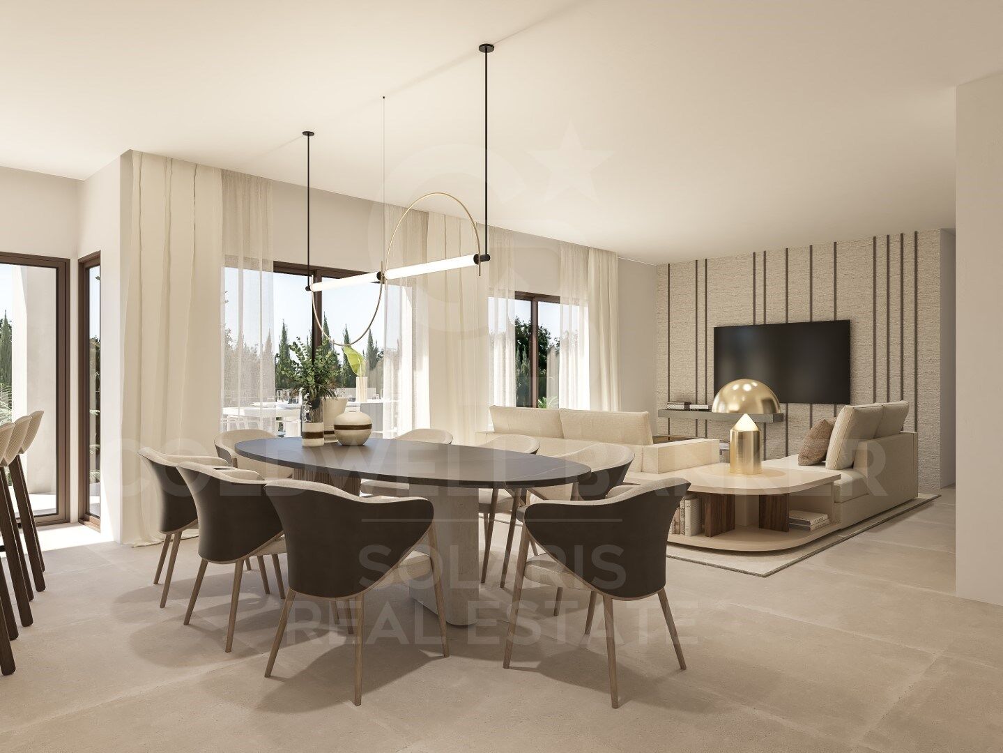 Villa Odon - Modern villa in Javea with mountain and sea views.