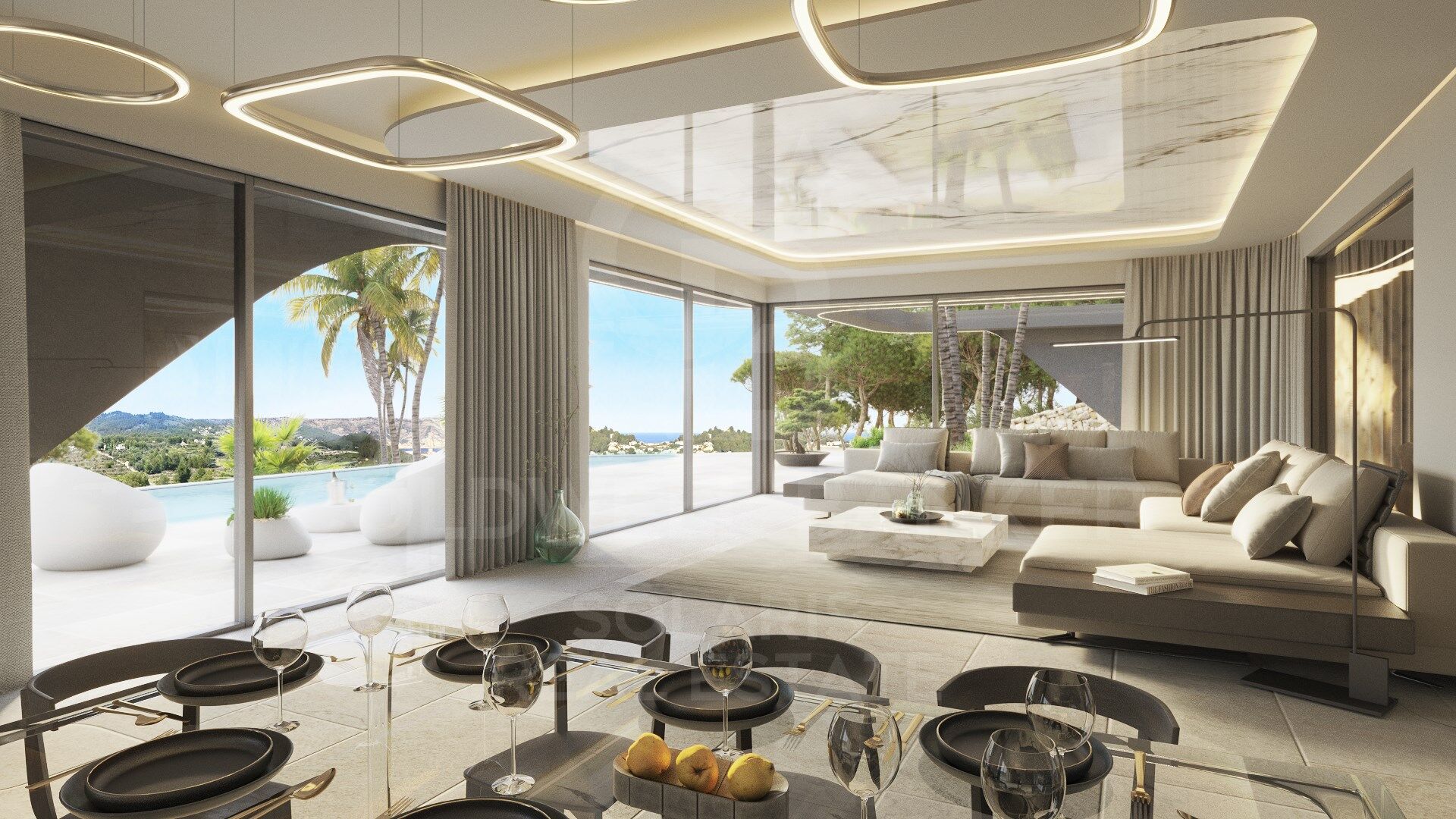 Villa Enigma - Fantástica villa de diseño con vistas panorámicas en Jávea