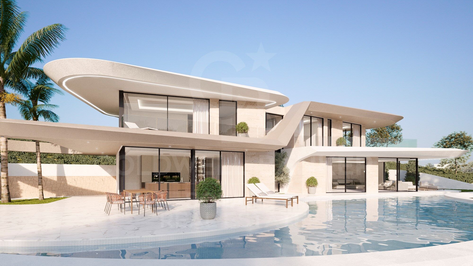 Villa Aquiles - Uniquely designed villa with panoramic views