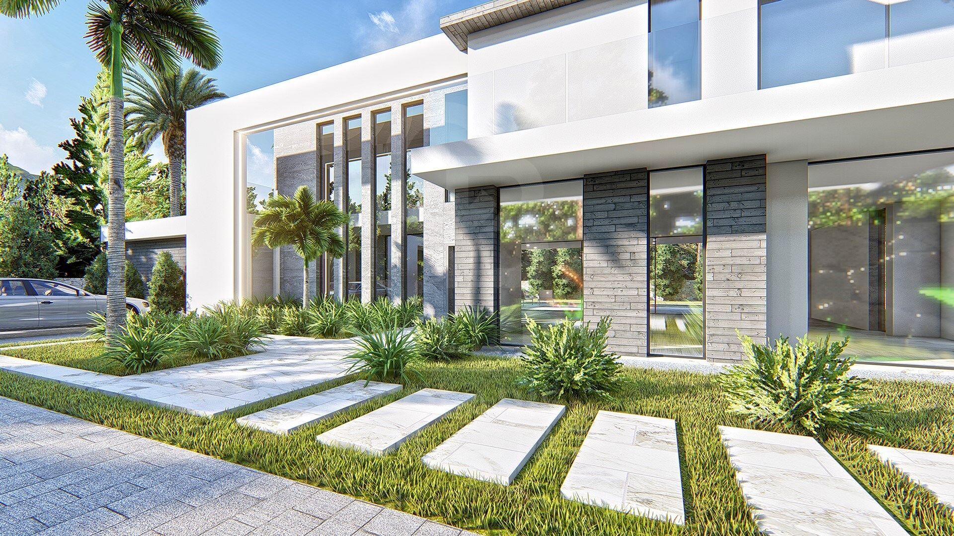 Villa Rhea - Combinación de diseño con vistas panorámicas en Jávea