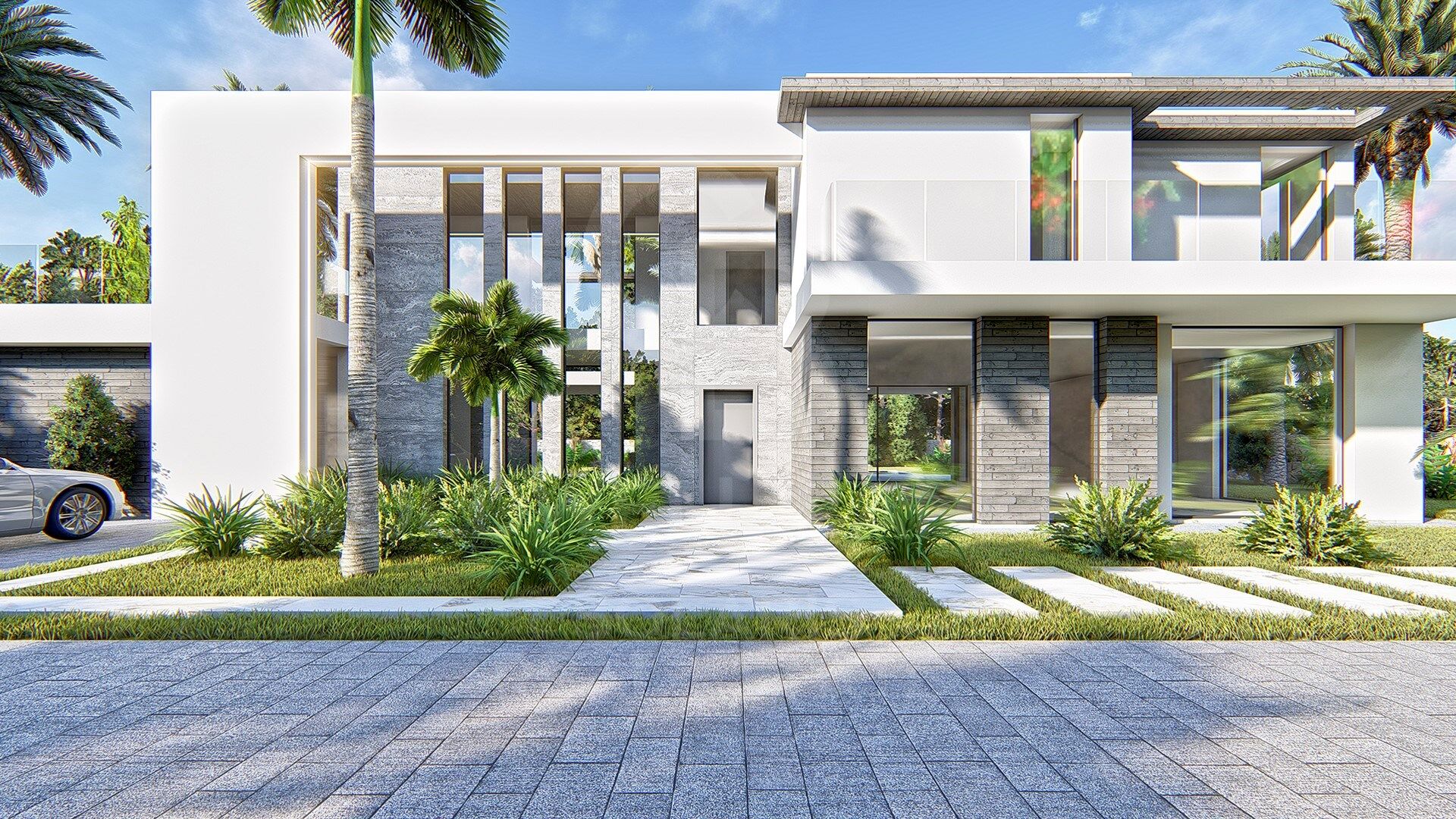 Villa Rhea - Combinación de diseño con vistas panorámicas en Jávea