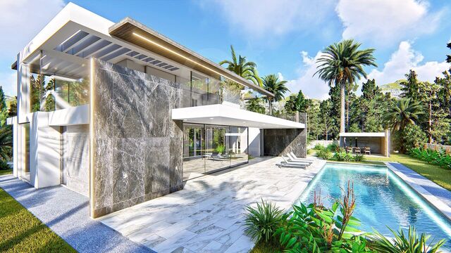 Villa Rhea - Combinación de diseño con vistas panorámicas en Jávea