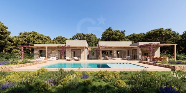 Villa Posidonia - ibizenkische Eleganz in natürlicher Umgebung