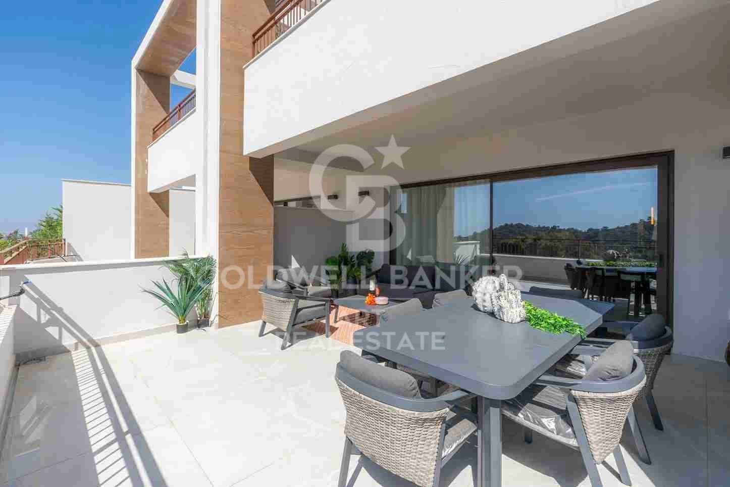 Viviendas adosadas con vistas a Gibraltar en Istán
