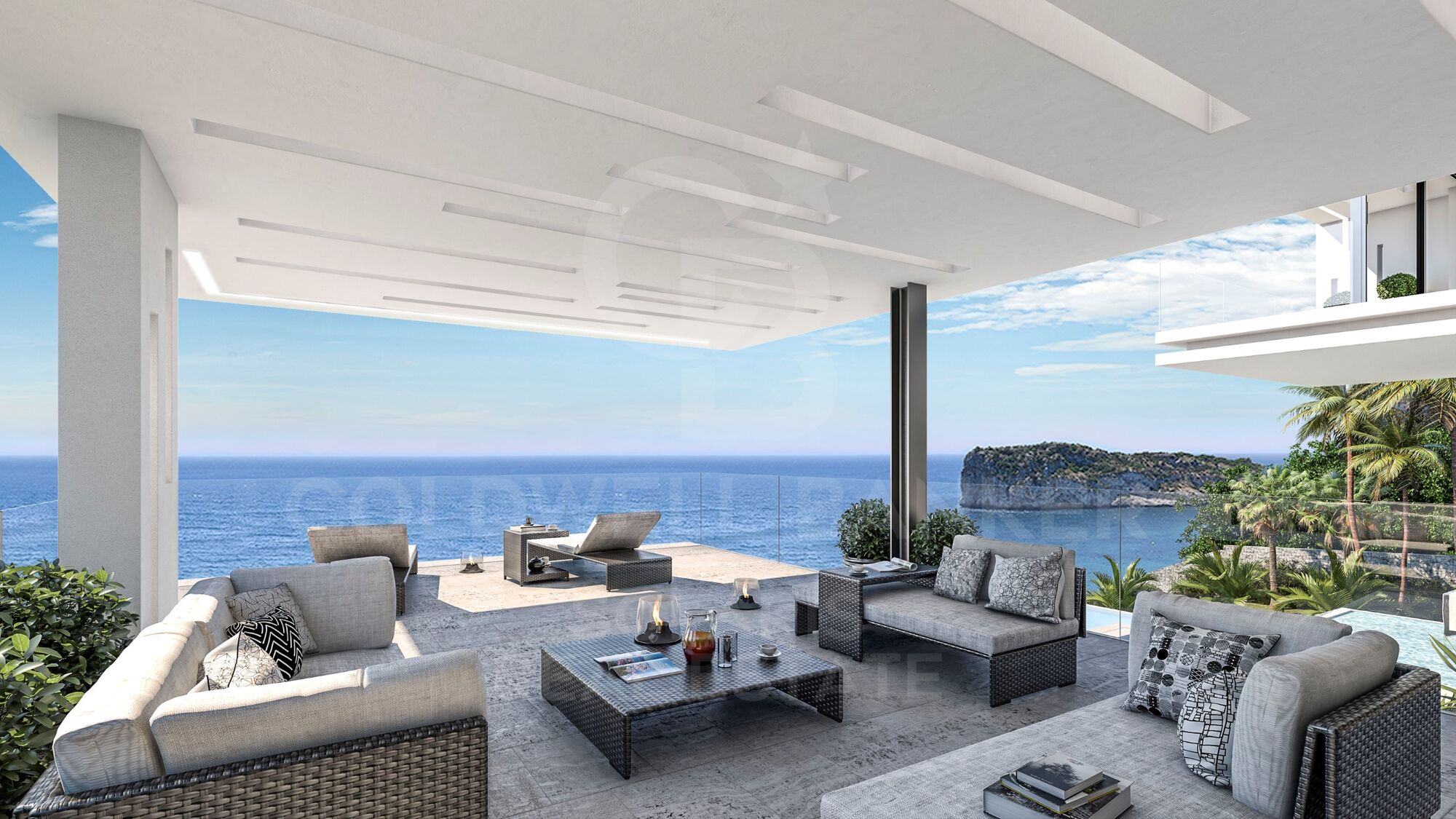 Villa Ariadna - Diseño exclusivo en primera línea con espectaculares vistas al mar.