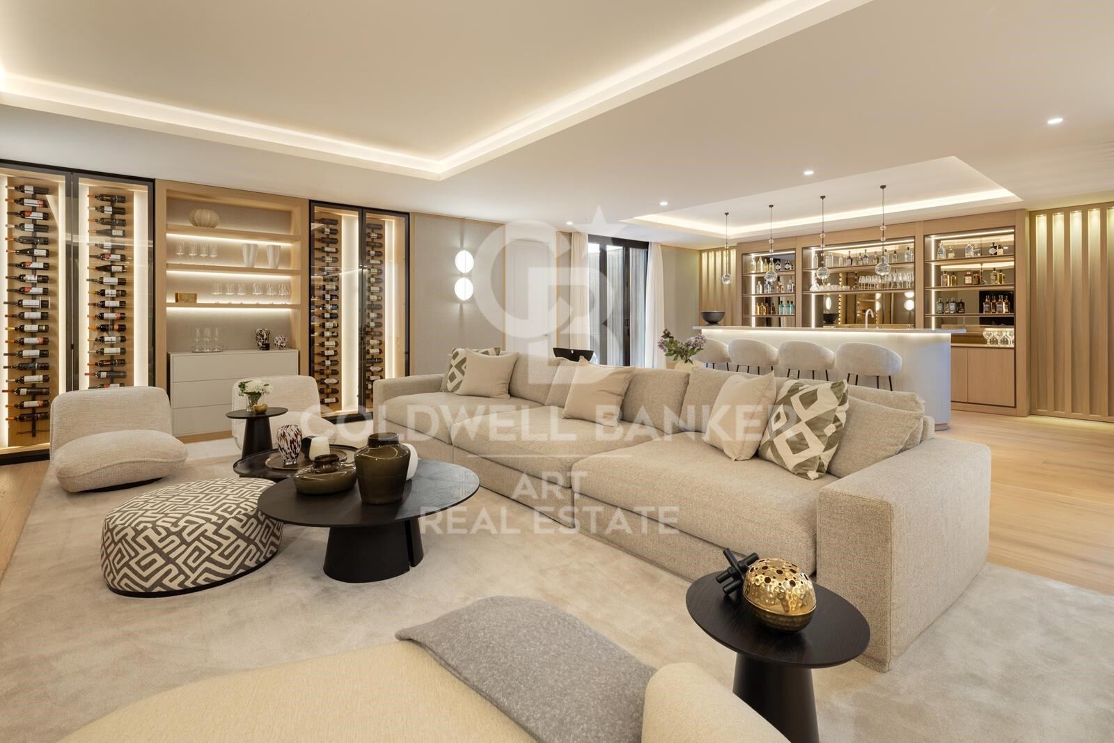 Modern luxury villa with panoramic views in Monte Halcones, Benahavís