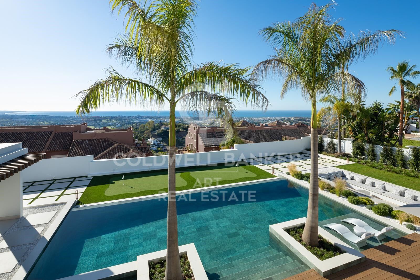 Villa moderna de lujo con vistas panorámicas en Monte Halcones, Benahavís