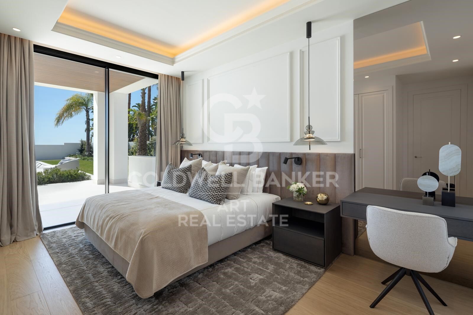 Villa moderna de lujo con vistas panorámicas en Monte Halcones, Benahavís