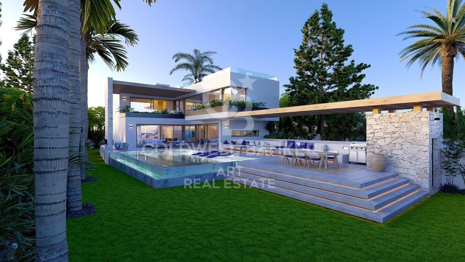 Exklusive Gelegenheit: Grundstück mit Lizenz und Luxus-Villenprojekt in Marbesa, Marbella Ost