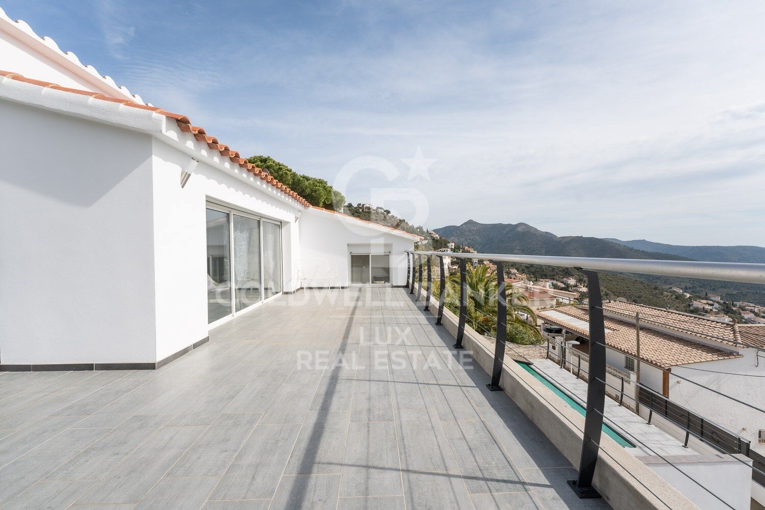 Villa mit Meerblick auf den Höhen von Roses, Mas Fumats