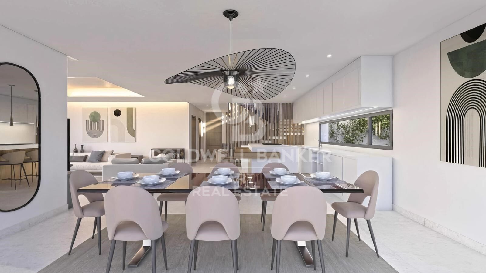 Luxury villa with panoramic sea view in Bahía de las Rocas, Manilva